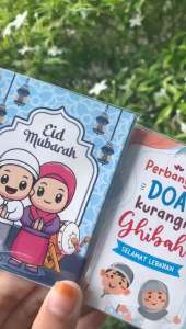 AMPLOP LEBARAN A - angpau lebaran unik lucu murah ukuran medium pilih warna