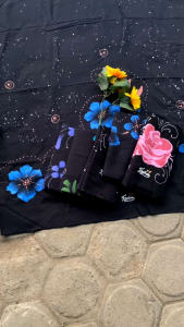 SARUNG GLOYOR LUKIS SANTRIWATI / SARUNG LUKS WANITA /SARUNG GOYOR MIRIP AQIL