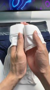 Combo 4 quần lót nam tam giác DOMAN họa tiết đơn giản trẻ trung chất vải thun lạnh co giãn tốt
