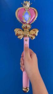 ของเล่นคฑา คฑาเจ้าหญิงยาว 36 cm มีเสียงมีไฟ คฑาเด็ก คฑาวิเศษ ของเล่นเด็ก คฑาของเล่น