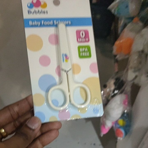 Bubbles Baby Food Scissors