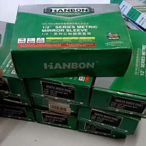 Mata Shock HANBON Ukuran 8 mm 10 mm 12 mm 14 mm 16 mm 17 mm 18 mm 19 mm 22 mm 24 mm / Kunci Sok Tekiro mata sock tekiro murah!