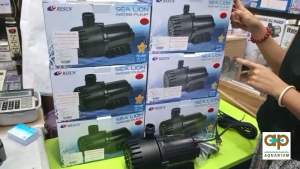 RESUN PG-15000 ปั๊มน้ำ แกนเป็นเซรามิค คุณภาพสูง กำลังปั้ม 15000 L/Hr กำลังไฟ 200 w ปั้มน้ำได้สูง 5 m