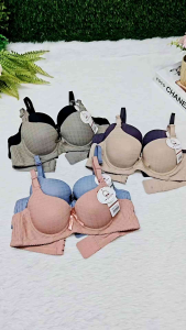 Women Bra Wired A Cup Underwear Size 32-36 Bra Wanita Ada Wayar Span Nipis Baju Dalam 2026