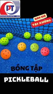 Bóng tập pickleball 40 lỗ cao cấp Phú Thái