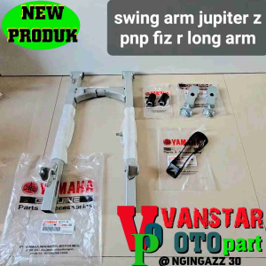 swing arm JUPITER Z PNP FIZ R F1Z R FORCE1 LONG ARM warna silver
