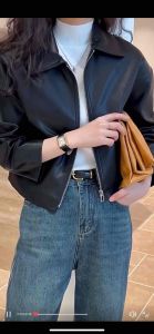 JDB | 3Designs Ft S-L Women’s BKK Premium Leather Varsity Jacket