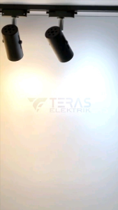 Paket Lampu Sorot 1 set isi 3 Rel 1M LED Track Light Rel Spotlight