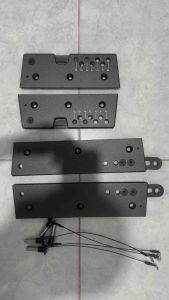 Bracket Breaket Breket Braket Speaker Line Array 12 inch 4 in 1 Plus Pin Lock