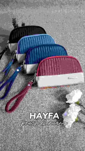 GFR - Hayfa By Biru Tsabita Pouch 2 ruang/pouch multifungsi bahan chocoly anti air