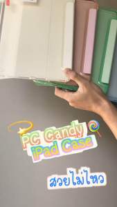 พร้อมส่ง 🇹🇭 เคสสำหรับไอแพด Air4 Air5 Pro 11 2020 2021 2022 PC หลังแข็งใส ขอบยางกันแทก ที่ใส่ปากกาด้านขวา