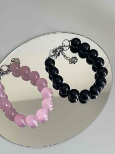 กำไลหินแท้ อะไหล่สแตนเลส สามารถใส่โดนน้ำได้ รุ่น Candy Stone Bracelet | Bubblebloom Studio