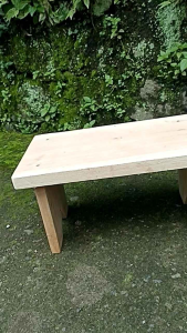 dingklik kursi dapur kayu serbaguna kokoh murah 30x18x15cm