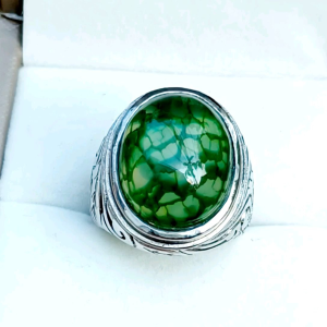 CINCIN BATU GIOK SERAT SISIK NAGA TOP QUALTY