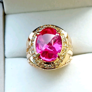 CINCIN BATU MERAH DELIMA SIAM ROSE TOP QUALITY