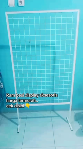 RAK BESI STANDING RAM AKSESORIS MURAAH