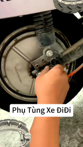 Má phanh xe điện phù hợp bố thắng sau 90mm 100mm 110mmnhư 133 X-Men Vespa yadea nijia phanh cơ xe máy điệnphụ kiện phụ tùng xe đạp điện