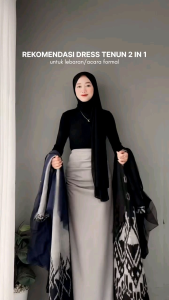 BELINDA DRESS TENUN - COUPLE BAJU TENUN