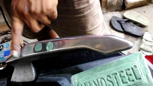 Paket Poles Batu Hijau Hansteel & Pengkilap Stenlees J4K4Kti5