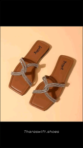 Tharaswift Sandal Selop Wanita Berliana CK-01 Sandal Blingbling korea cristiandior Sandal wanita dewasa