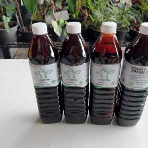 กากน้ำตาล 1000 มล รูปแบบ กากน้ำตาลแท้ 100% การใช้งานเป็นอาหารขยายหัวเชื้อจุลินทรีย์