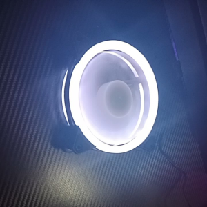 พัดลมระบายความร้อนเคสคอมพิวเตอร์ไฟเปลี่ยนสีได้ ไม่ต้องใช้กล่องคอนโทรล ใช้ไฟ 12V ต่อกับpower supplyใด้เลย