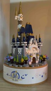 LEGO Panlos Brick Creative Music Box Disneyland Building Blocks Toys