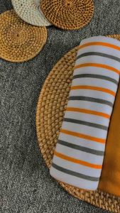 Seri Kunyit DM - 3 PCS Bedong Motif UK Jumbo 90x110cm Bahan Kaos SNI