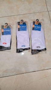 Kaos Kaki Sekolah SD SMP SMA Telapak Hitam