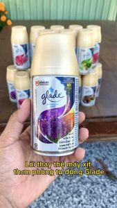 Lõi xịt thơm phòng tự động Glade 175g/269ml có 9 hương