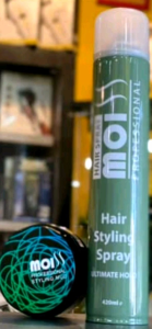 Moiss Professional Hair Styling Spray Extra Ultimate Strong Hold 420ml Hair Spray (West Malaysia Only)