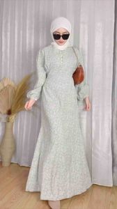 DRESS/GAMIS SQUARE CRINCLE TERLARIS