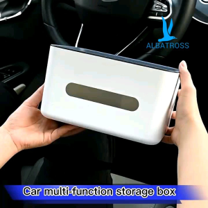 Car Multifungsi Organizer Mobil / Rak Organizer Tengah Mobil / Tempat Penyimpanan Multi Fungsi Tissue Cup HP