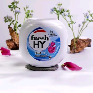 🆕 Fresh HY 3 in 1 Laundry Capsules (10ml X 40pcs)清可新洗衣凝珠
