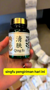 QINGFU HERBAL (50 Kapsul) Ramuan Cina meredakan gatal2 pada kulit