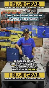 DONG CHENG 1400W PERCUSSION HAMMER / DONG CHENG CHIPPING GUN / DONG CHENG JACK HAMMER - Heavy Duty‼️DZG06-6S‼️