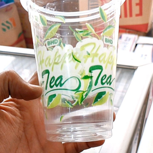 Gelas Cup Euro Motif Teh 16 Oz 50 Pcs