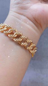 GELANG GOLD RANTAI SISIK BESAR XUPING AKSESORIS WANITA DEWASA TERBARU