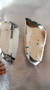 Cover Spion Tutup Spion Chrome Toyota Innova Reborn Fortuner VRZ TRD HILUX ORI