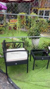 Thanh lý bộ bàn ghế mây ngoài trời.