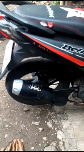 KNALPOT STANDART RACING  COPY TZM  UNTUK MOTOR MIO SPORTY SMILE M3 J GT SOUL GT FINO XEON INJEKSI FAZZIO YAMAHA GEAR DLL SUARA BASS ADEM ANTI TILANG