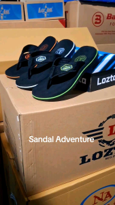 LOZTA Sandal Anak Dewasa Jepit Outdoor Sol Karet Tahan Air Adventurer Series