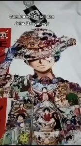 Kaos Panjang Monkey D Luffy Story - Nimea