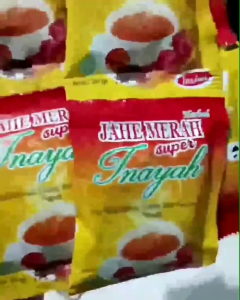 JAHE MERAH INAYAH RENCENG SUPER ISI 12 SACHET 100% ORIGINAL