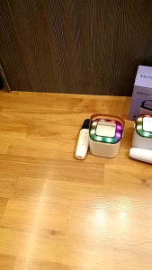 wireless karaoke speaker 3.5mm aux TF card playback Bluetooth