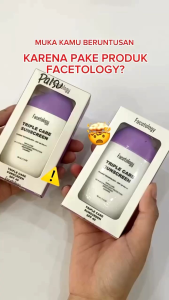 [100% ORIGINAL] Facetology Triple Care Sunscreen SPF 40 PA+++