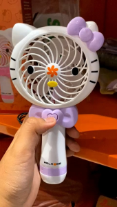 KIPAS MINI FAN WH-011 WELHOME KIPAS MINI+ LAMPU+ USB