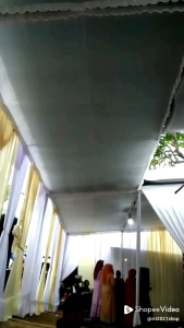 PLAFON TENDA + Poni keliling (4x4/ 4x5/ 4x6/ 4x7/ 4x8)