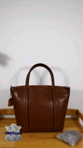 IRONROOM Ladies Leather Crossbody Sling Bag Shoulder Bag with Leather Top handle 8906MJ