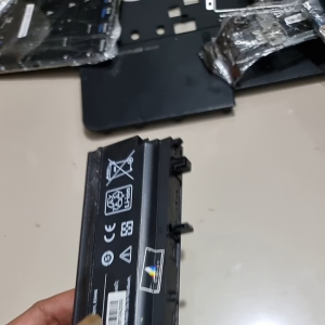Baterai batre leptop dell Latitude E5440 normal cabutan siap rakit baterai awet